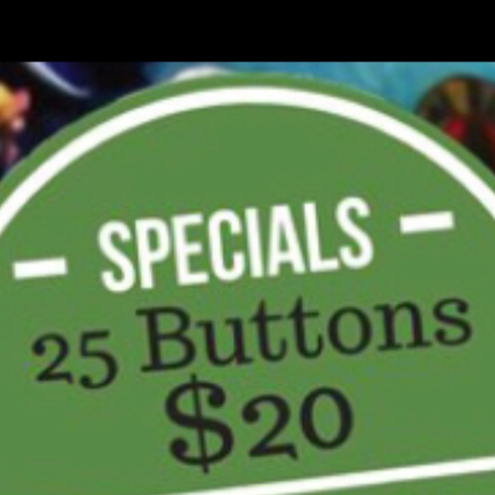 25 Custom 2.25” buttons
